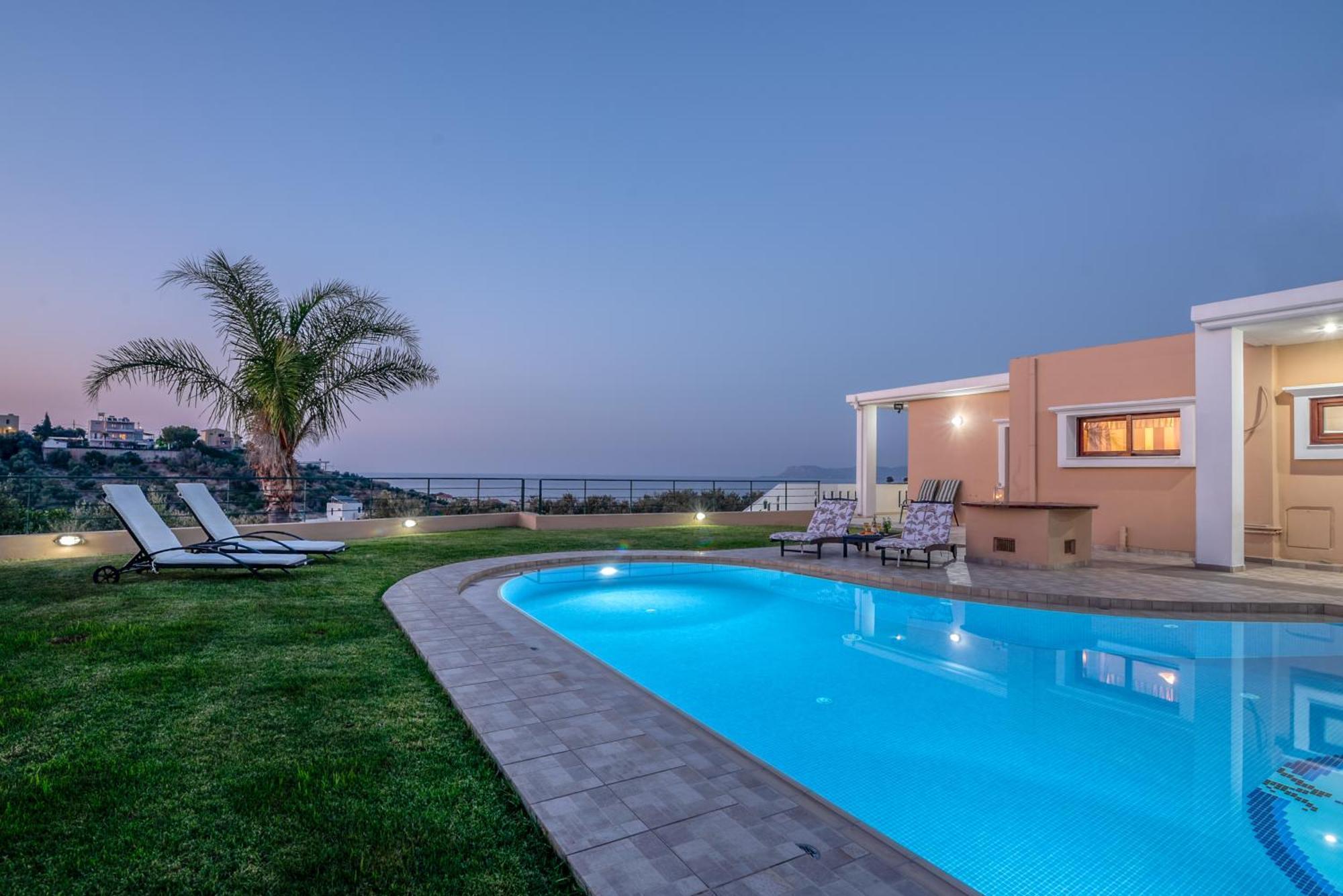 Nikola'S Villa Stalos Chania Exterior photo